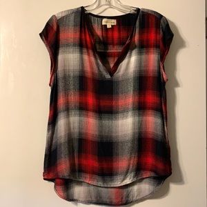 Cloth & Stone v-neck shirt, S